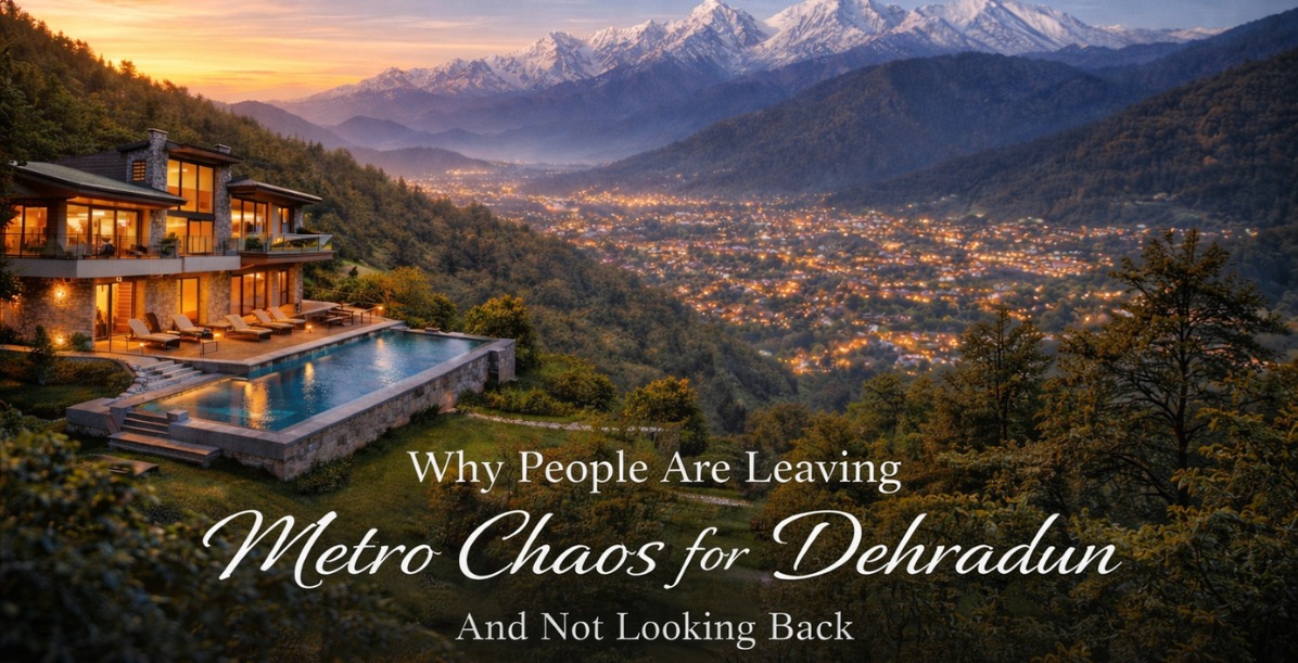 Why People Are Leaving Metro Chaos for Dehradun — And Not Looking Back