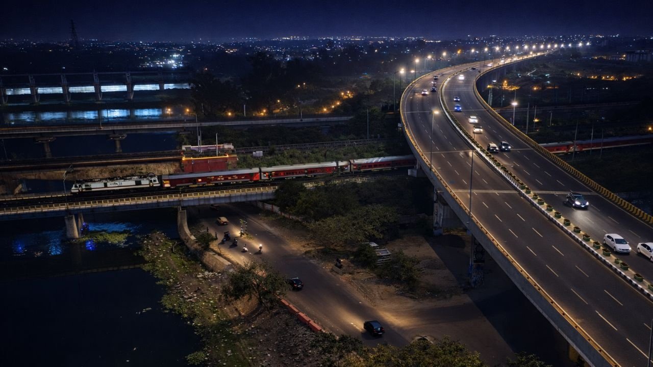 Bridge 4 Rlain new 4-Lane Hindon Bridge in Ghaziabad: Indirapuram connectivity Boost