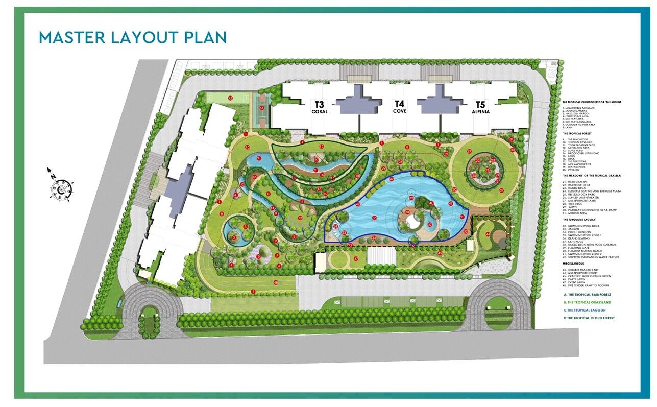 Godrej Tropical Isle Site Plan