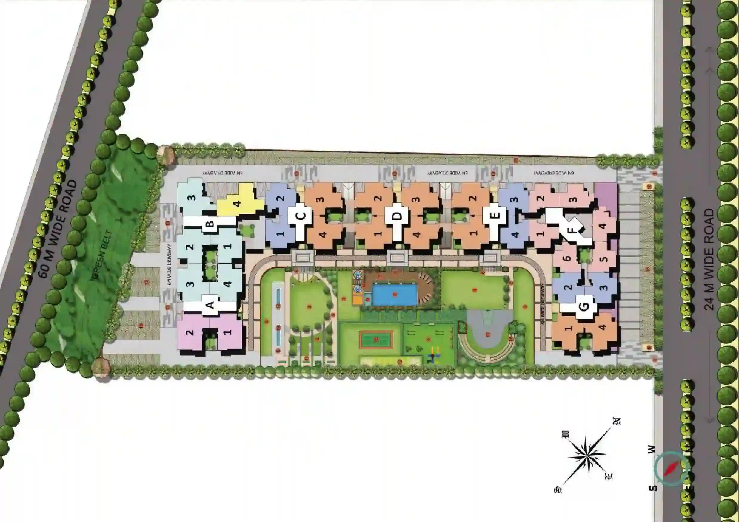 AIG Royal Park Site Plan