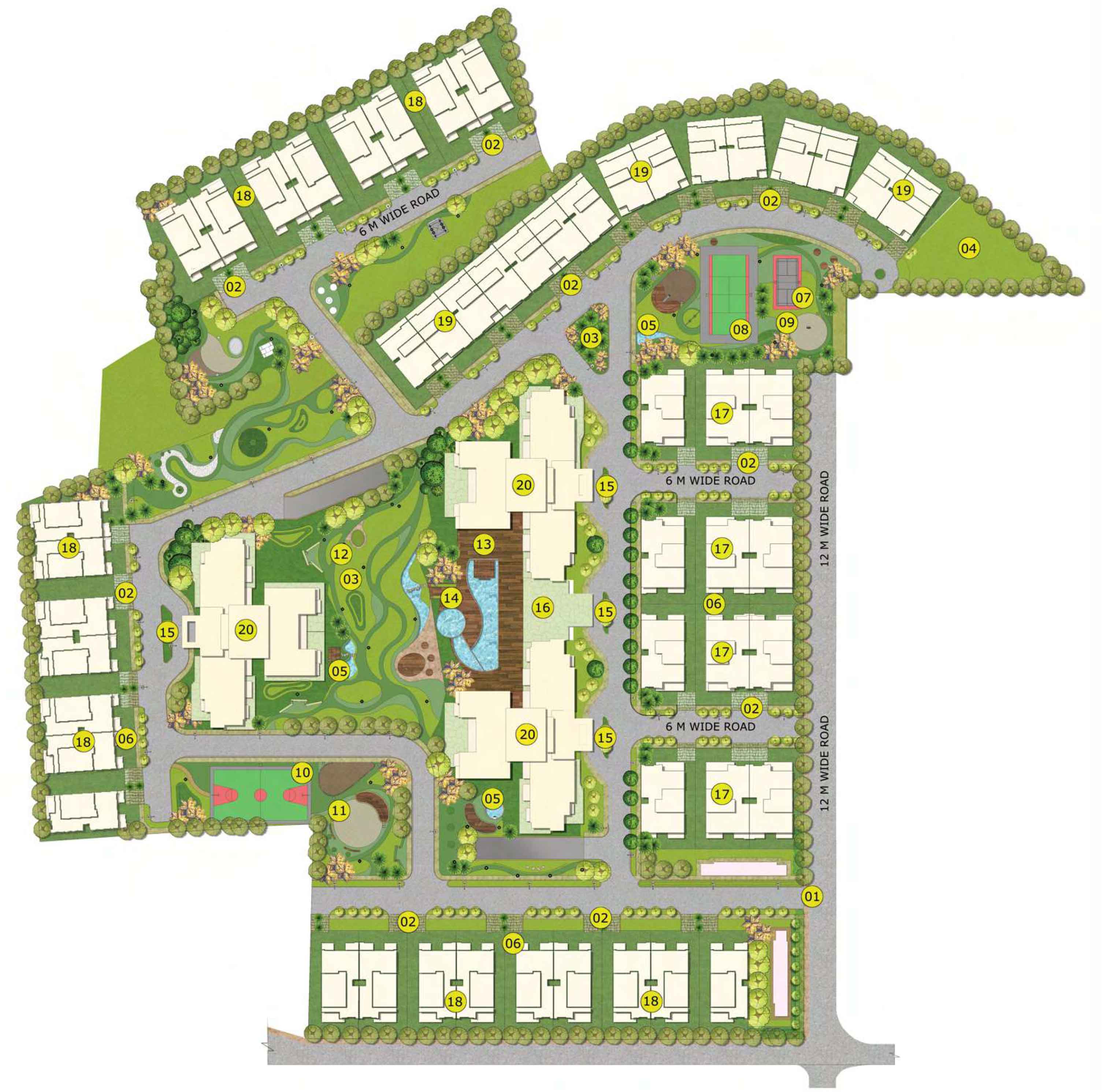 Sobti Sapphire Site Plan