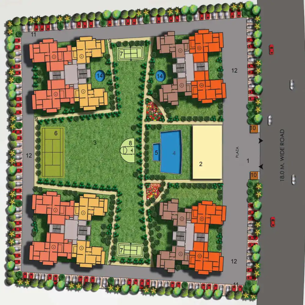 Dev Sai Sports Home Site Plan