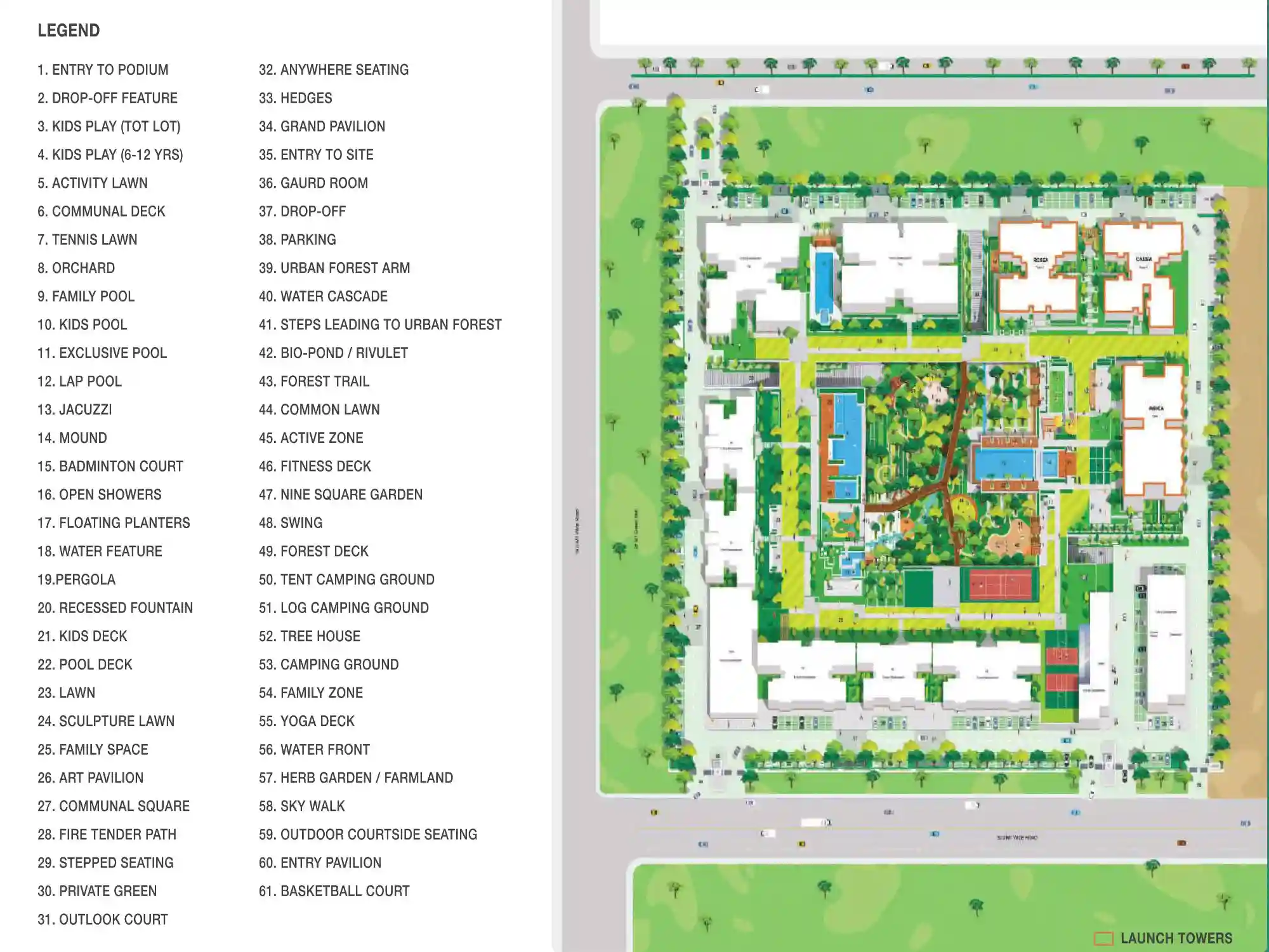 Godrej Woods Site Plan