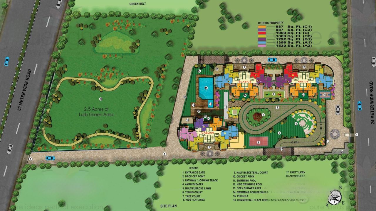 SRPL Flora Heritage Site Plan