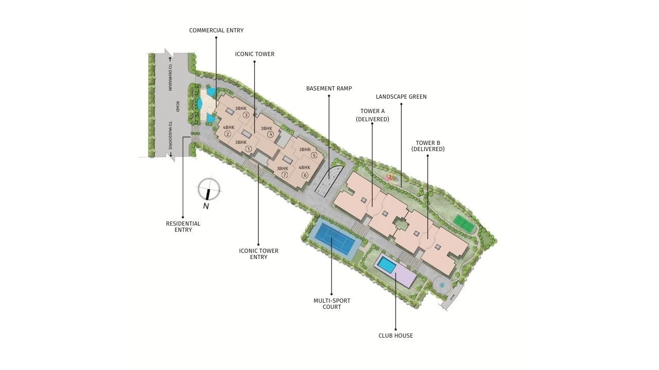 Park Belles Site Plan
