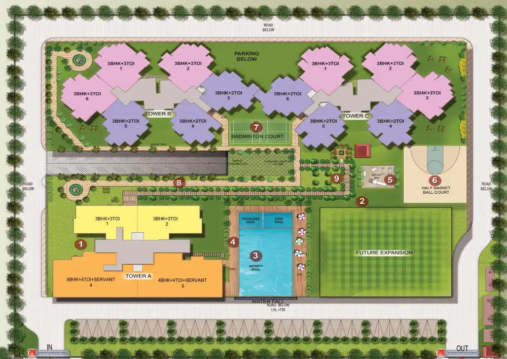 Spring Homes Site Plan