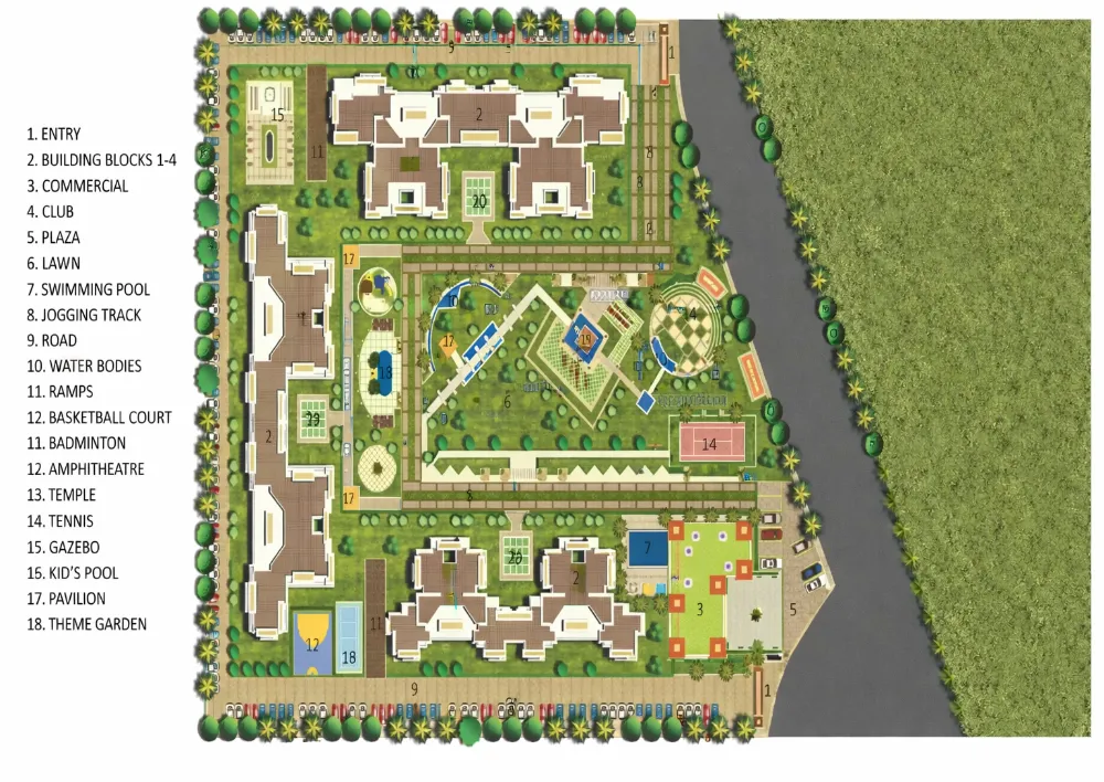 Apex Athena Site Plan