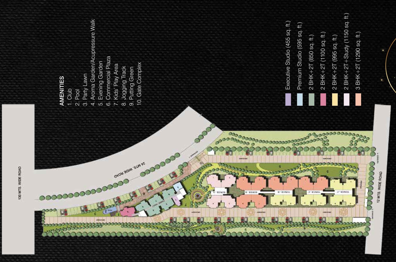 Oasis Venetia Heights Site Plan