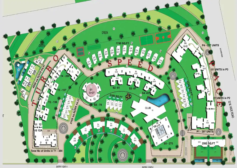 Solitairian City Site Plan