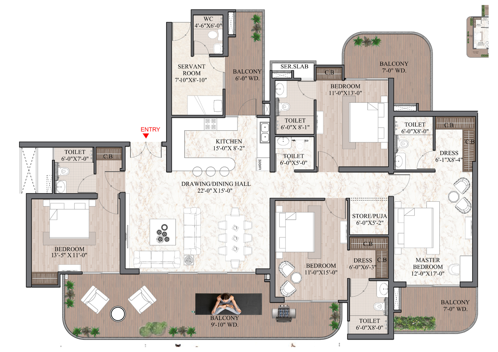 Ashtech Presidential Towers