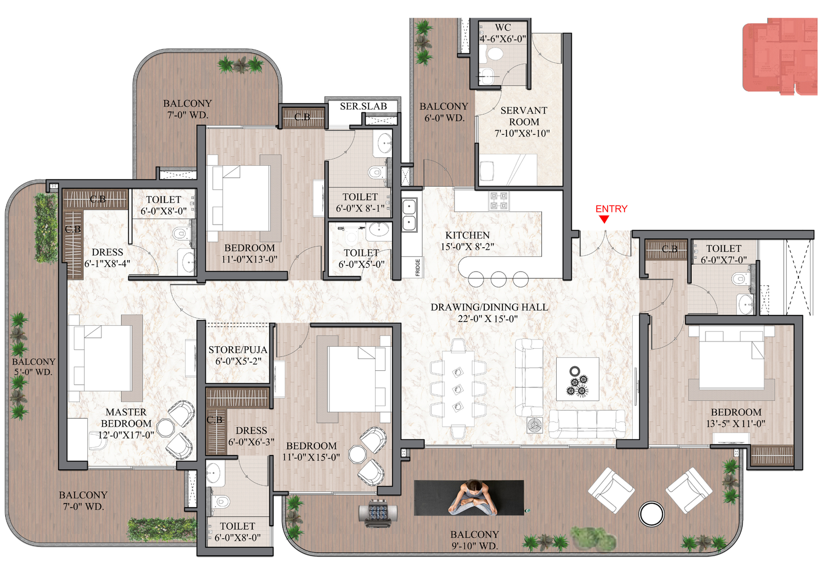 Ashtech Presidential Towers